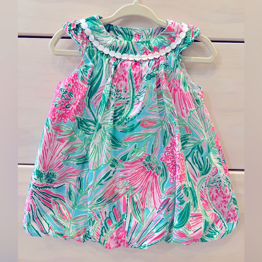 Lilly Pulitzer floral infant/toddler dress